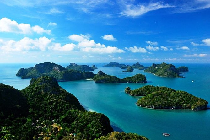 Angthong National Marine Park Snorkeling Trip By Big Boat From Koh Samui - Wua Ta Lap: viewpoint climb and the park’s famous wide-angle view