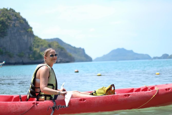 Angthong National Marine Park Trip + Kayaking By Big Boat From Koh Samui - Kayaking around the islands: when you earn the views