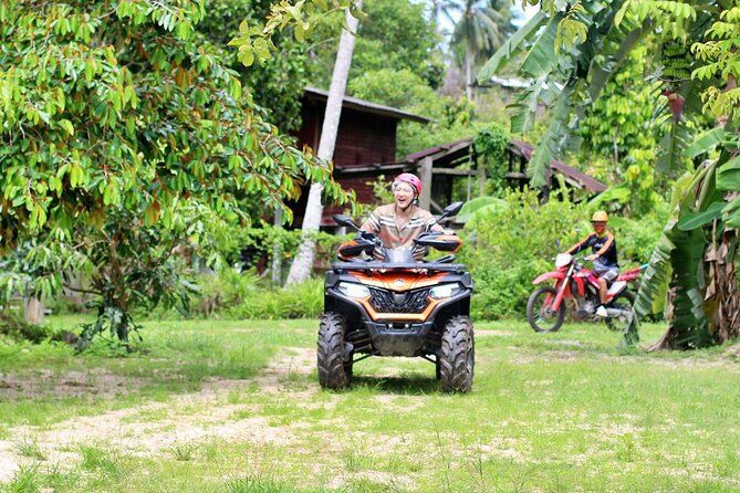 ATV And Zipline Experience on Koh Samui with Transfer - ATV time in Lipa Noi: view points, farms, and the fun part of driving