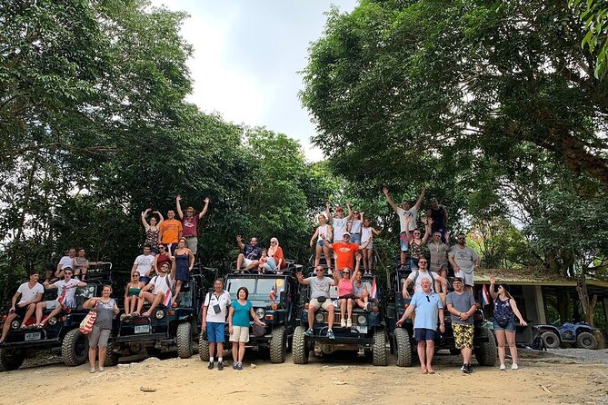 Eco Jungle Safari Tour around Koh Samui Including Lunch - Hin Ta & Hin Yai rocks near Lamai: a classic photo moment with a short visit