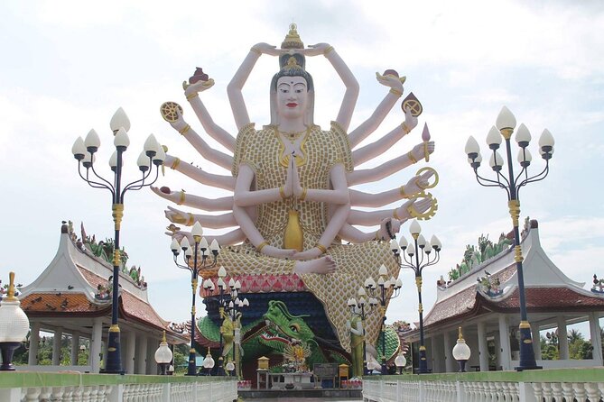 Full-Day Jeep Safari with the Highlights of Koh Samui - Wat Phra Yai (Big Buddha) at the start—and again for sunset