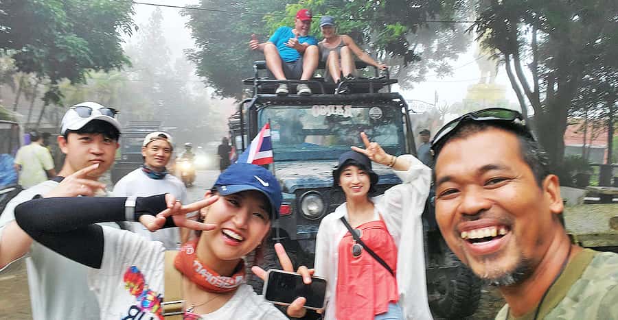 Jeep Tour Koh Samui Jungle Safari Full Day Adventure - Lunch in the Mountains: Coconut-Island Views Included