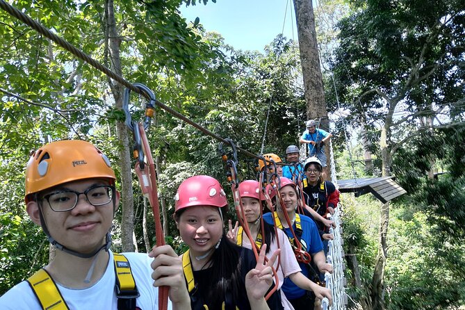 Jungle Xtreme Zipline 16 Platforms Tour From Koh Samui - First stop: Samui Zipline and the gear-up routine