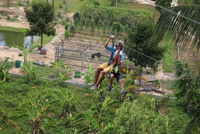 Jungle Xtreme Zipline 16 Platforms Tour From Koh Samui - Included value: safety gear, bottled water, and full insurance