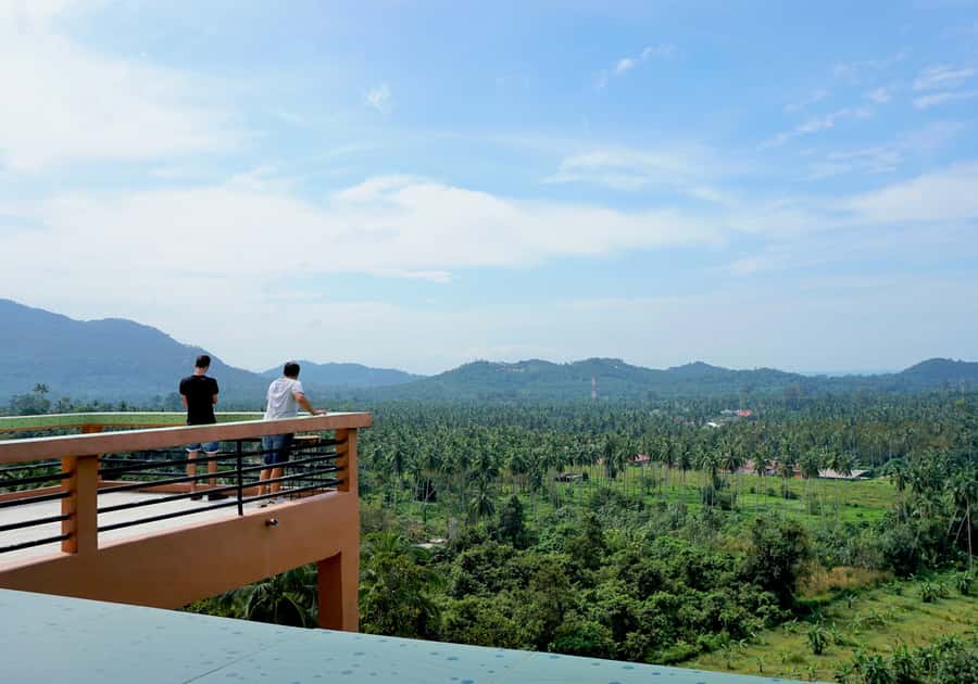 Koh Samui: 4x4 Off Road Island Safari Tour Including Lunch - First Stop: A Buddha Temple With a Chinese Lady Monk Statue