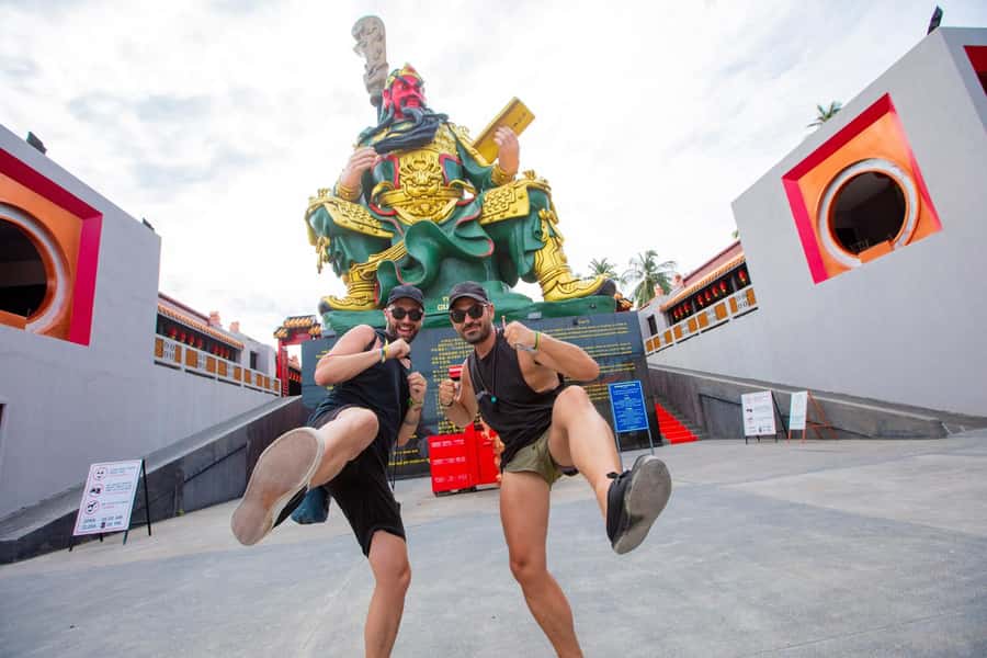 Koh Samui Adventure: Hidden Gems & 4x4 Safari Tour /w Lunch - Grandfather and Grandmother Rocks plus the Guan Yu Shrine