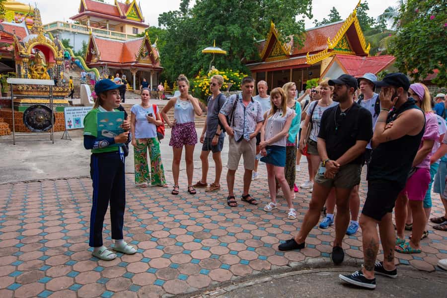 Koh Samui Adventure: Hidden Gems & 4x4 Safari Tour /w Lunch - Secret Buddha Garden (Magic Garden) and Wat Teepangkorn: the high-water marks