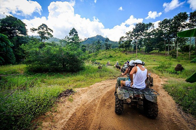 Koh Samui ATV Quad Bike Safari - The 2-hour route: secret waterfall + a drink at a remote jungle bar