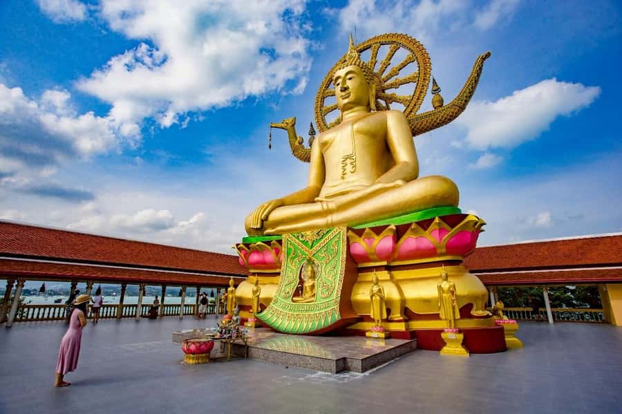 Koh Samui: Half Day Around Island Tour with Transfers - Wat Phra Yai Big Buddha: the hilltop start that sets the tone