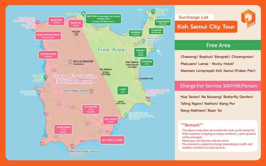 Koh Samui: Half-Day Highlights Tour with Hotel Transfers - Laad Koh View Point: Chaweng Beach From Above