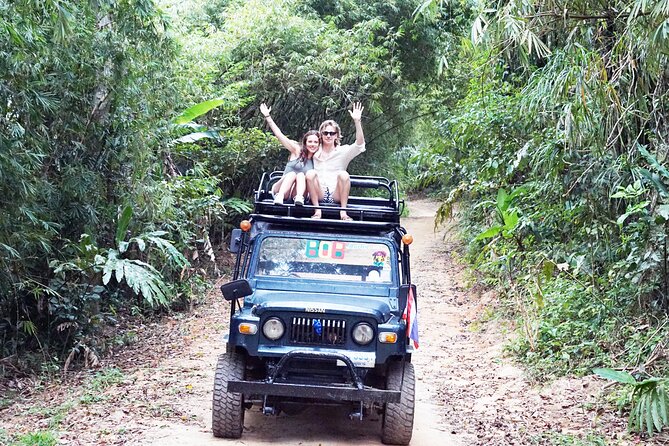 Koh Samui Jungle Safari By JEEP With MR.UNG (Including Lunch) - Entering Koh Samui by Jeep, not by postcard