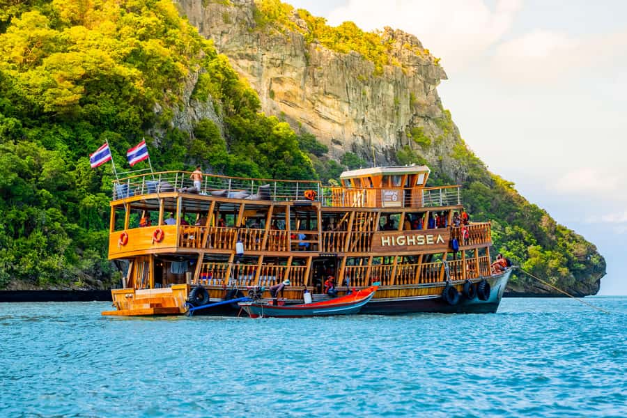 Koh Samui: Mu Ko Ang Thong Park Cruise with Kayaking Option - Ko Wua Ta Lap and the 42-island viewpoint: the hike with the best payoff