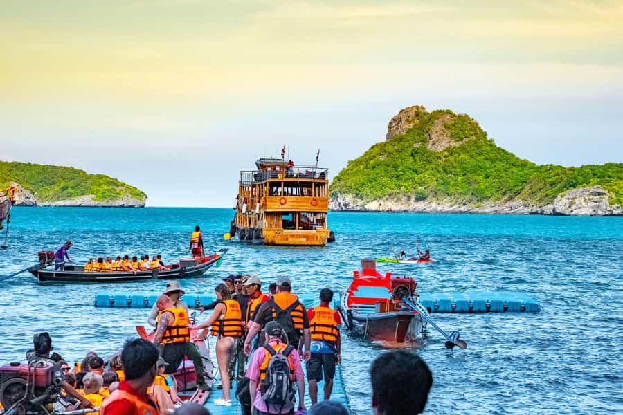 Koh Samui: Mu Ko Ang Thong Park Cruise with Kayaking Option - The sea kayaking option to Tum Rang: the best add-on for active travelers