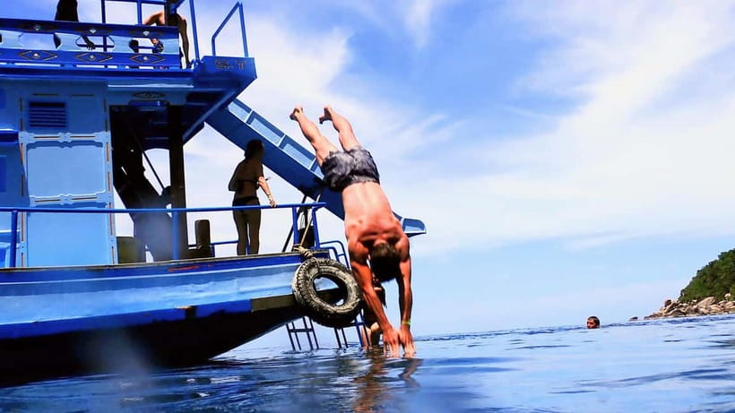 Koh Tao: Underwater Gems, Island Hopping & Snorkel Adventure - Koh Nangyuan: The Viewpoint, the Sandbar, and the Beach Break