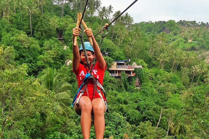 Lamai Viewpoint Zip lining with Cable Car and Panoramic View - Starting at Lamai Viewpoint & Heart Stone