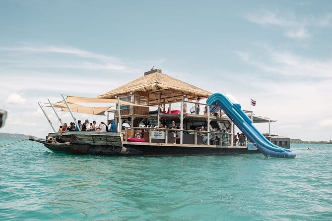 Luxury Floating Bar and Snorkeling at Koh Madsum - The big idea: a floating bar day trip to Koh Madsum