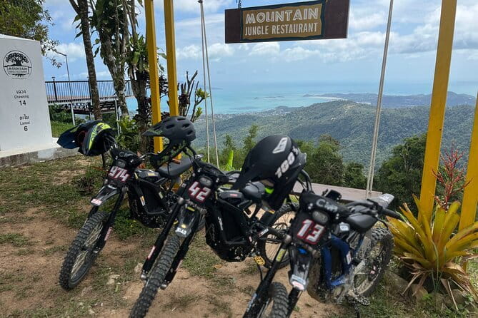 Private Electric Dirt Bike Tour in Koh Samui Jungle & Mountain - The 3-hour loop: add a Thai lunch with serious scenery