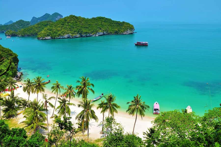 Samui: Angthong Marine Park Boat Tour w/ Transfer and Meals - Snorkeling and Beach Time: What the Water Stops Are Like