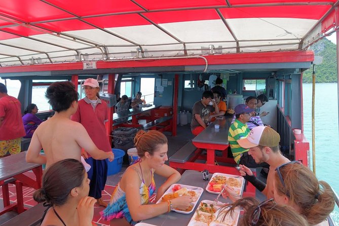 Samui Island Tour to Angthong Marine Park by Big Boat with Kayaking - Snorkeling reality check: included gear, changing water clarity