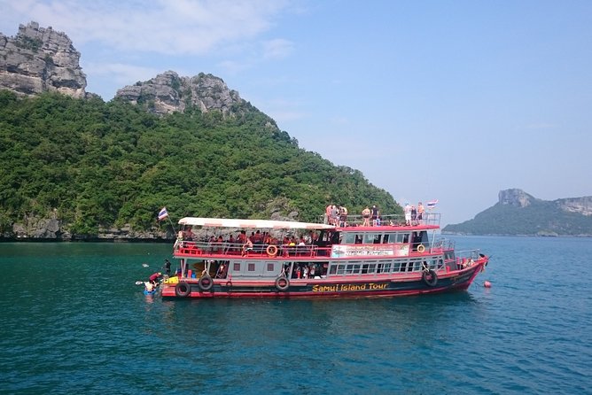 Samui Island Tour to Angthong National Marine Park by Big Boat - Cruising out on a big boat: the momentum phase