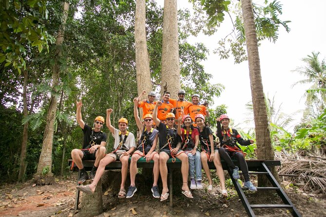 Samui Zipline Explore and Connect with Nature - Abseiling and Sky Platforms: More Than One Type of Thrill