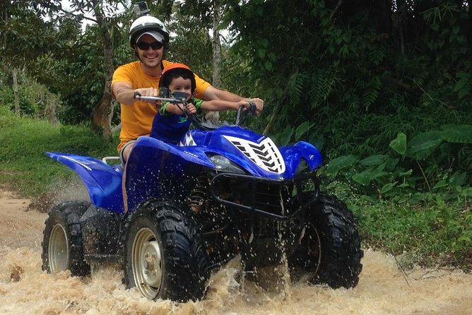 X Quad Samui ATV Tour (Driver+Passenger) with lunch - Hin Lad Waterfall: Cooling Off, Shower Time, and Forest Atmosphere