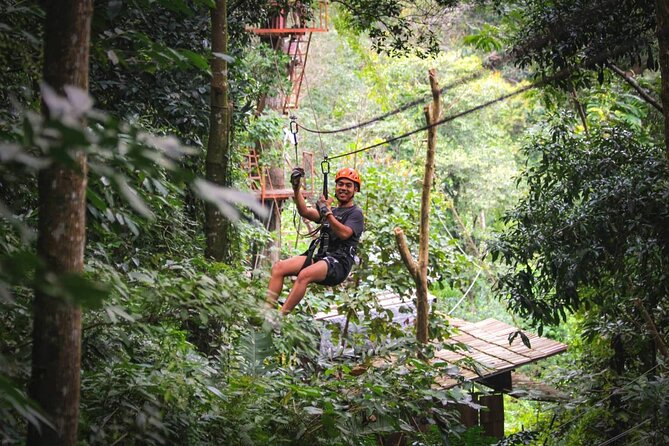 Zipline & Coffee with Waterfall Views in Koh Samui - Training first: how the instructors get you comfortable