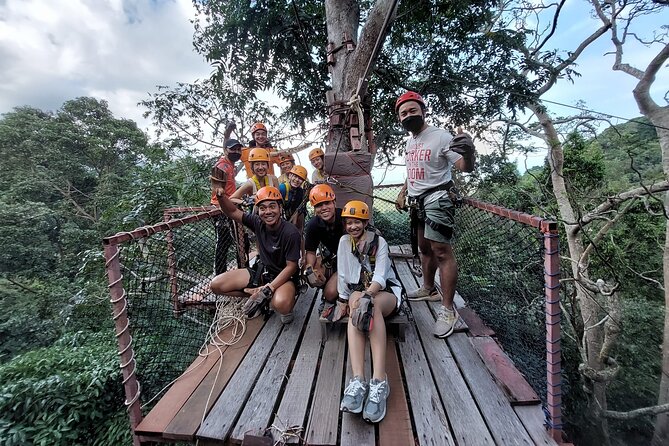 Zipline & Coffee with Waterfall Views in Koh Samui - Eight canopy ziplines and the standout final line
