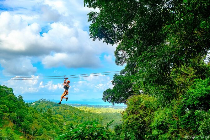 Zipline Ride on Koh Samui - Ziplining in Koh Samui’s southern rainforest: what you’re really riding
